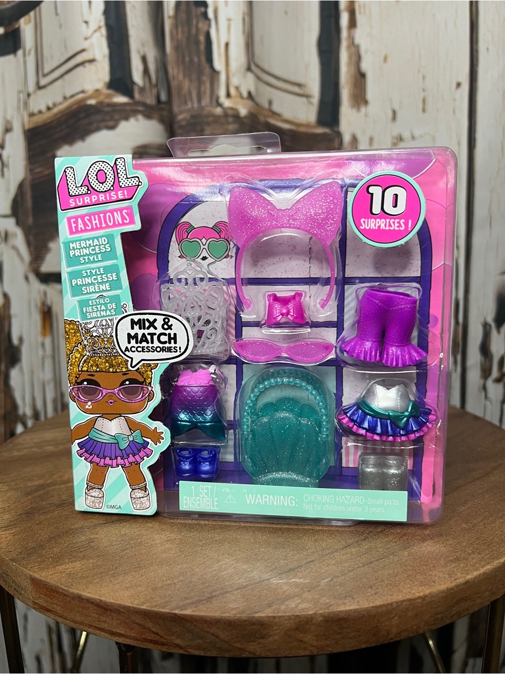 L.O.L. Surprise! Fashions Mermaid Princess Accessory Set